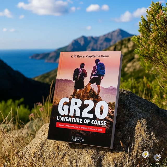 Nouvelle édition de notre Best seller : GR20 L'Aventure of Corse ! Le livre se d