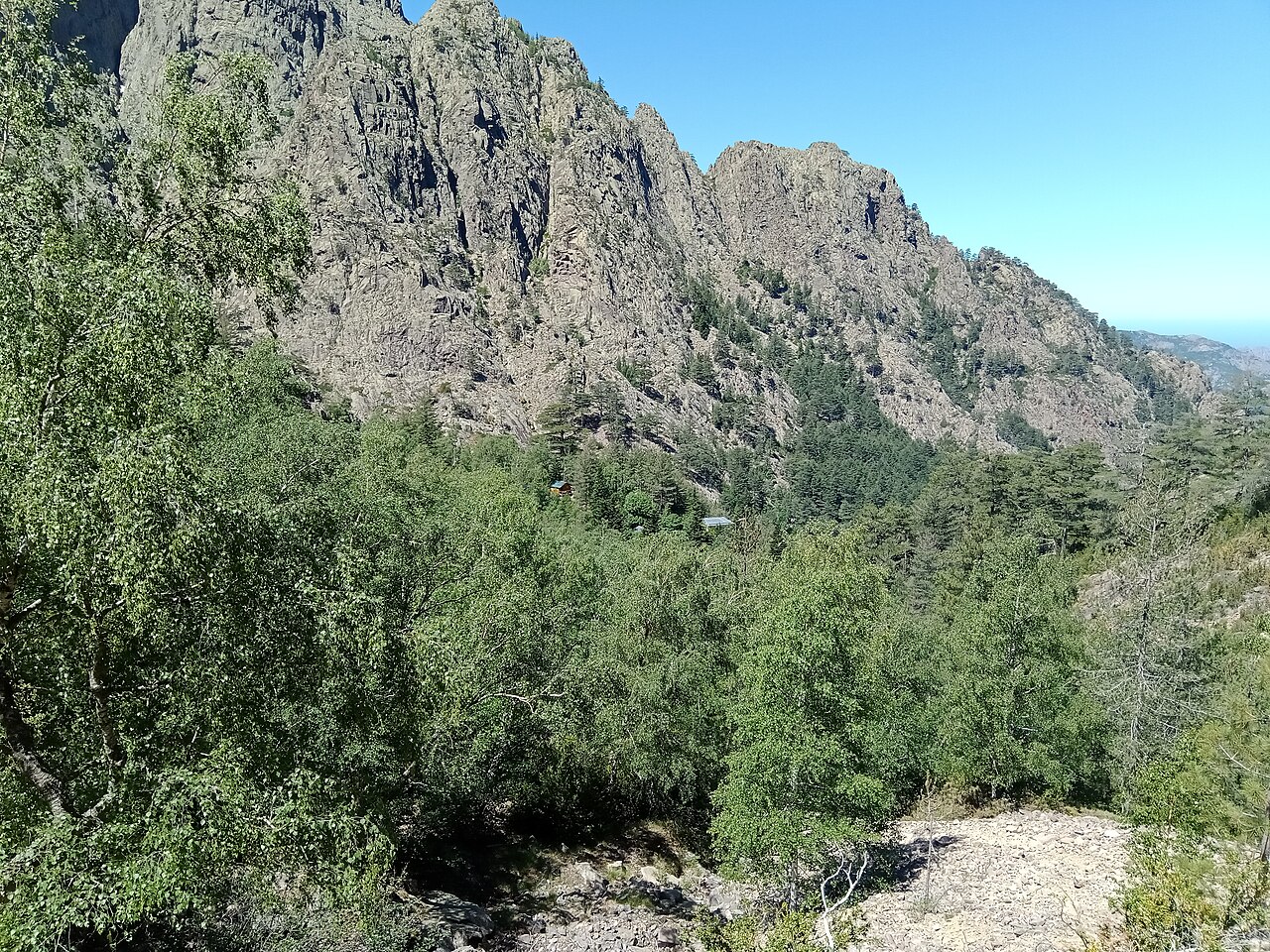 Refuge de Carrozzu et Punta Innominata