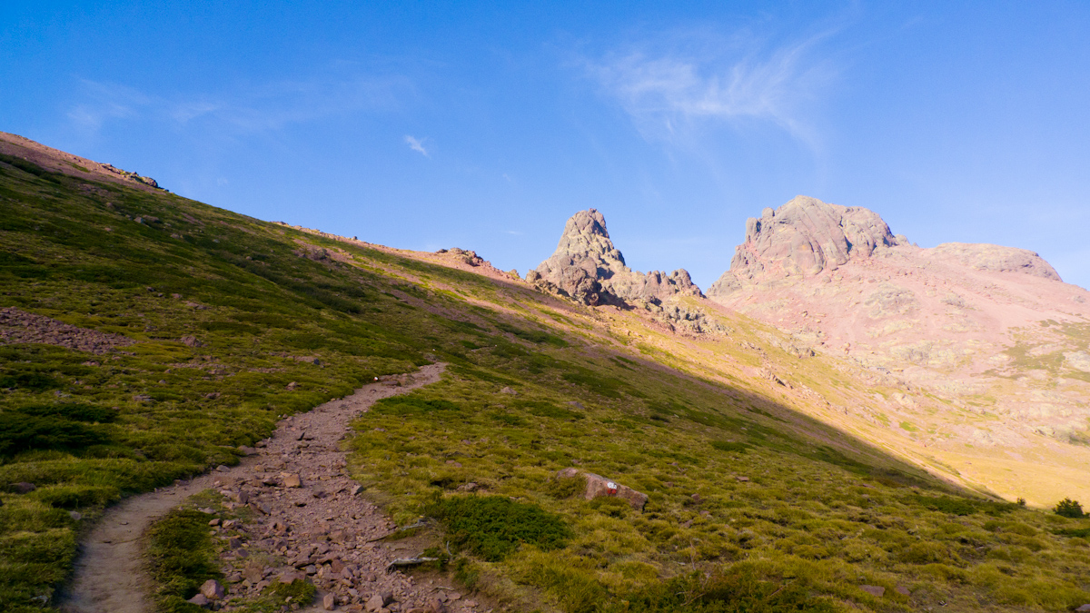 Paglia Orba 2525 m vue depuis le GR20