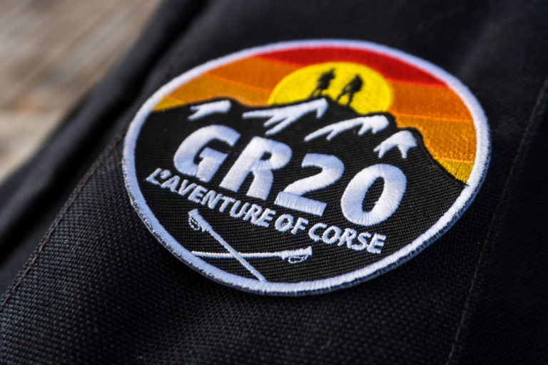 Badge brodé GR20